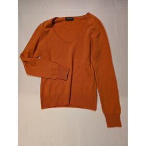 Repeat Cashmere Women 36 Cashmere 100% Scoop Neck Sweater Luxury Old Money